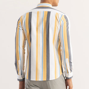 Retro Stripe Yellow Shirt