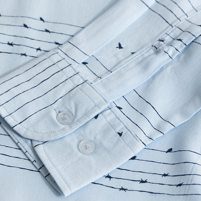 String Sparrow Blue Shirt