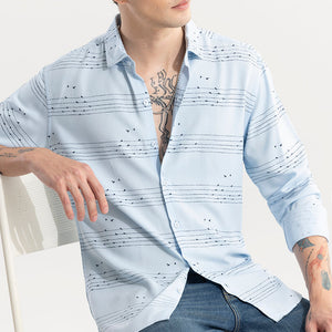 String Sparrow Blue Shirt