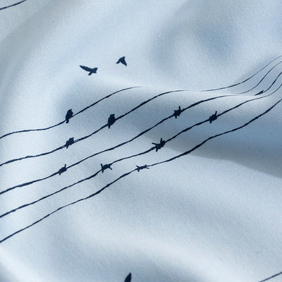 String Sparrow Blue Shirt