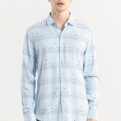 String Sparrow Blue Shirt