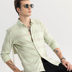 String Sparrow Green Shirt
