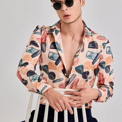 Gemstone Peach Shirt