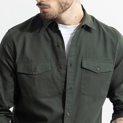 Kameron Olive Shirt