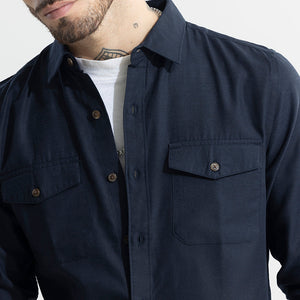 Kameron Navy Shirt