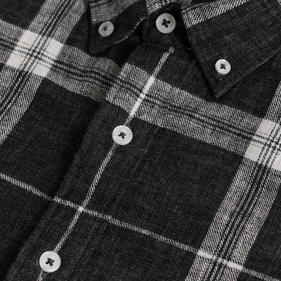 Widegrid Black Checks Shirt