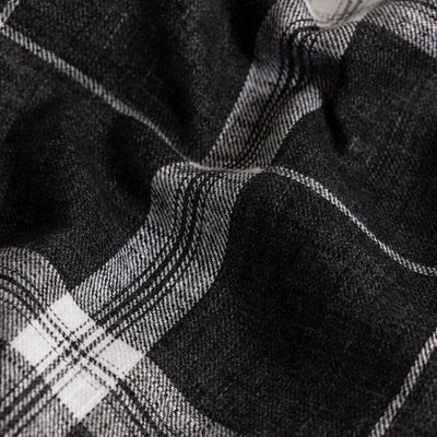 Widegrid Black Checks Shirt