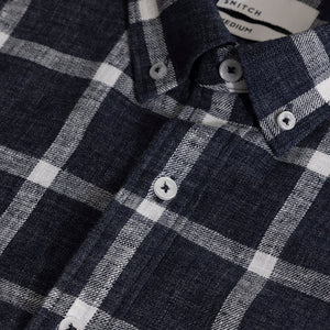 Plazagrid Navy Checks Shirt