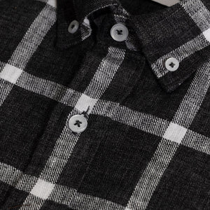 Plazagrid Black Checks Shirt
