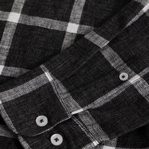 Plazagrid Black Checks Shirt