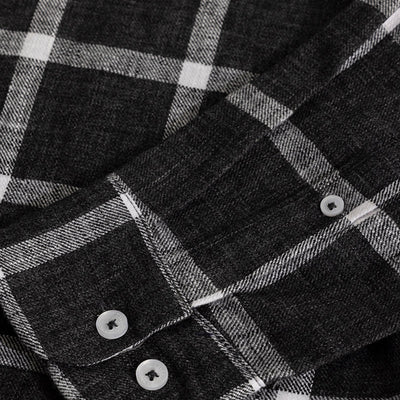 Plazagrid Black Checks Shirt