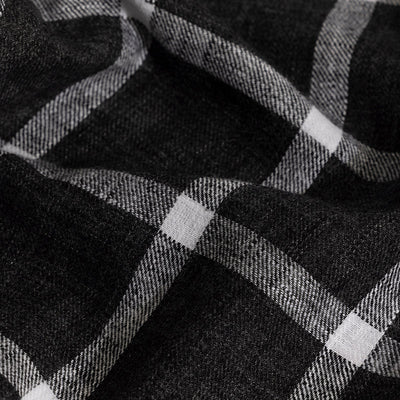 Plazagrid Black Checks Shirt