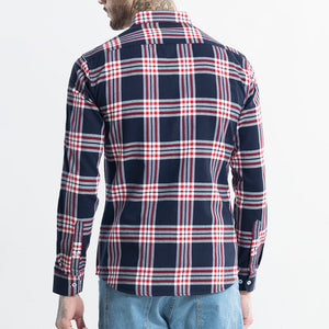 Boldsquare Navy Checks Shirt