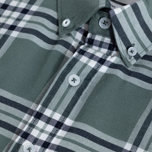 Boldsquare Sage Green Checks Shirt