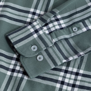 Boldsquare Sage Green Checks Shirt