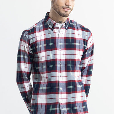 Boldsquare Grey Checks Shirt
