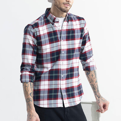 Boldsquare Grey Checks Shirt