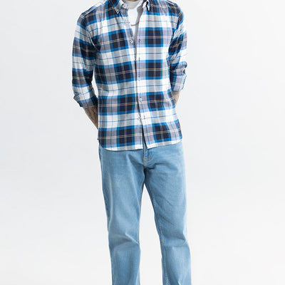 Boldsquare Blue Checks Shirt