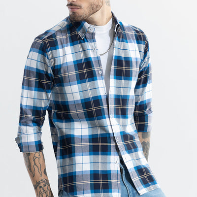 Boldsquare Blue Checks Shirt