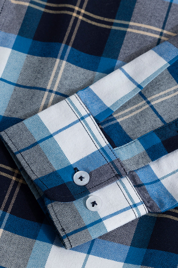 Boldsquare Blue Checks Shirt