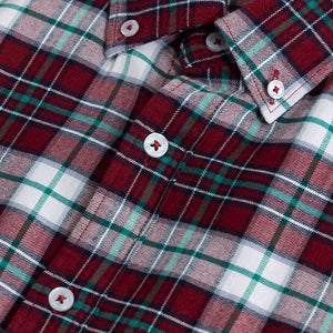 Boldsquare Garnet Red Checks Shirt