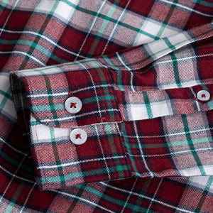 Boldsquare Garnet Red Checks Shirt