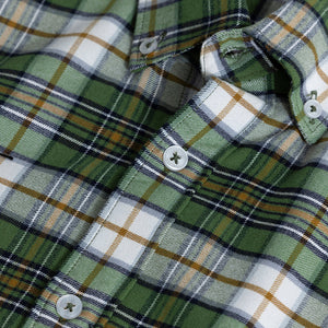 Boldsquare Basil Green Checks Shirt