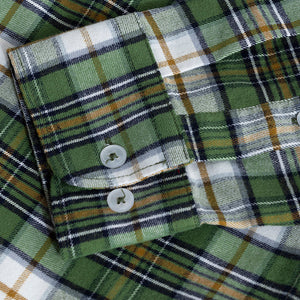 Boldsquare Basil Green Checks Shirt
