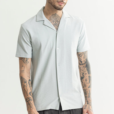 Swishes Fog Grey Shirt