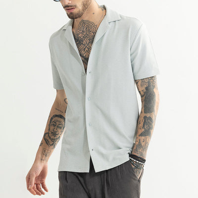 Swishes Fog Grey Shirt