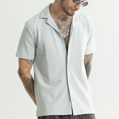 Swishes Fog Grey Shirt