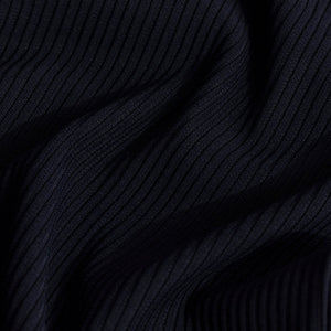 Parallel Rib Navy Shirt