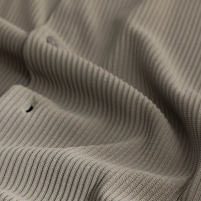Parallel Rib Cloud Grey Shirt
