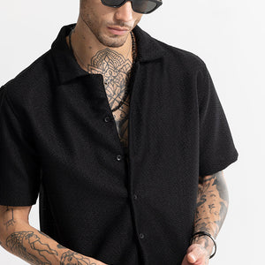 Nector Jet Black Hakoba Shirt