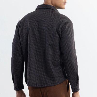 Spoondrift Brown Overshirt