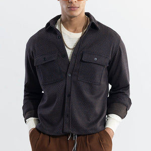 Spoondrift Brown Overshirt