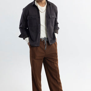 Spoondrift Brown Overshirt