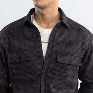 Spoondrift Brown Overshirt