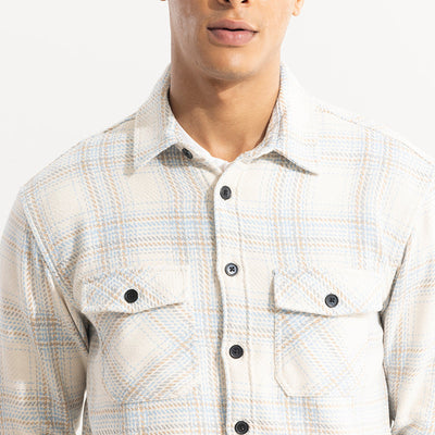 Colossal Checks Cream Shirt