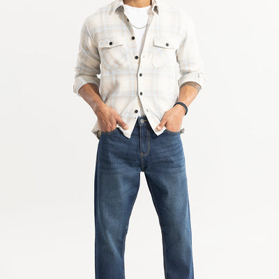 Colossal Checks Cream Shirt