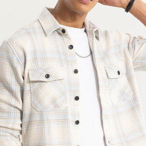 Colossal Checks Cream Shirt