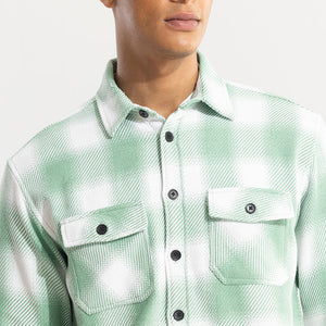 Colossal Checks Green Shirt