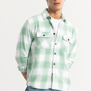 Colossal Checks Green Shirt