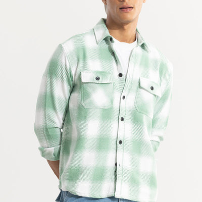 Colossal Checks Green Shirt