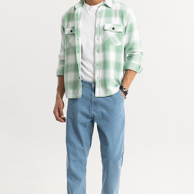 Colossal Checks Green Shirt