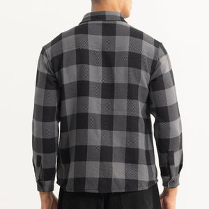 Colossal Checks Grey Shirt