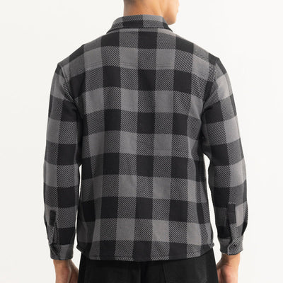 Colossal Checks Grey Shirt