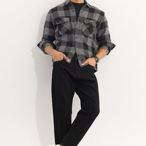 Colossal Checks Grey Shirt
