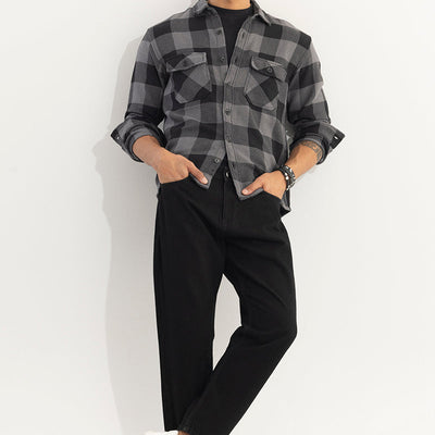 Colossal Checks Grey Shirt