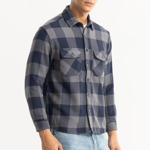 Colossal Checks Navy Shirt